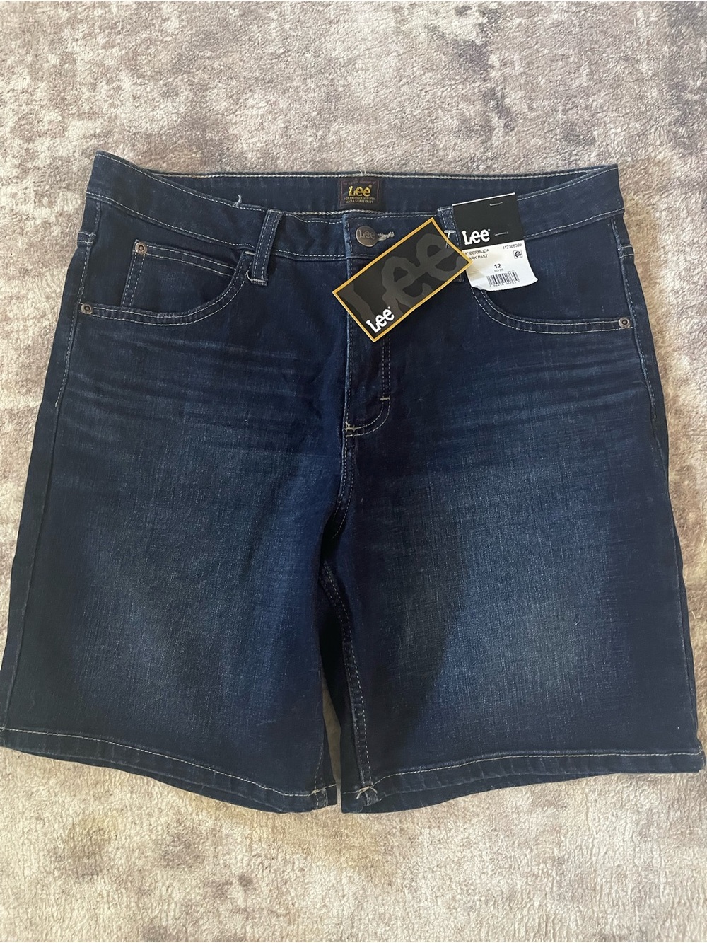 Lee Women’s Dark Indigo Denim Jean Shorts